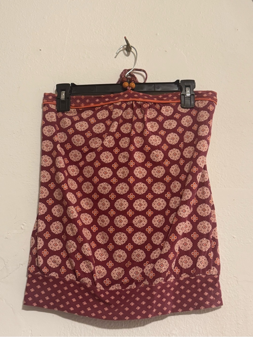 F.A.N.G. Women’s Red Printed Tube Skirt Size M
